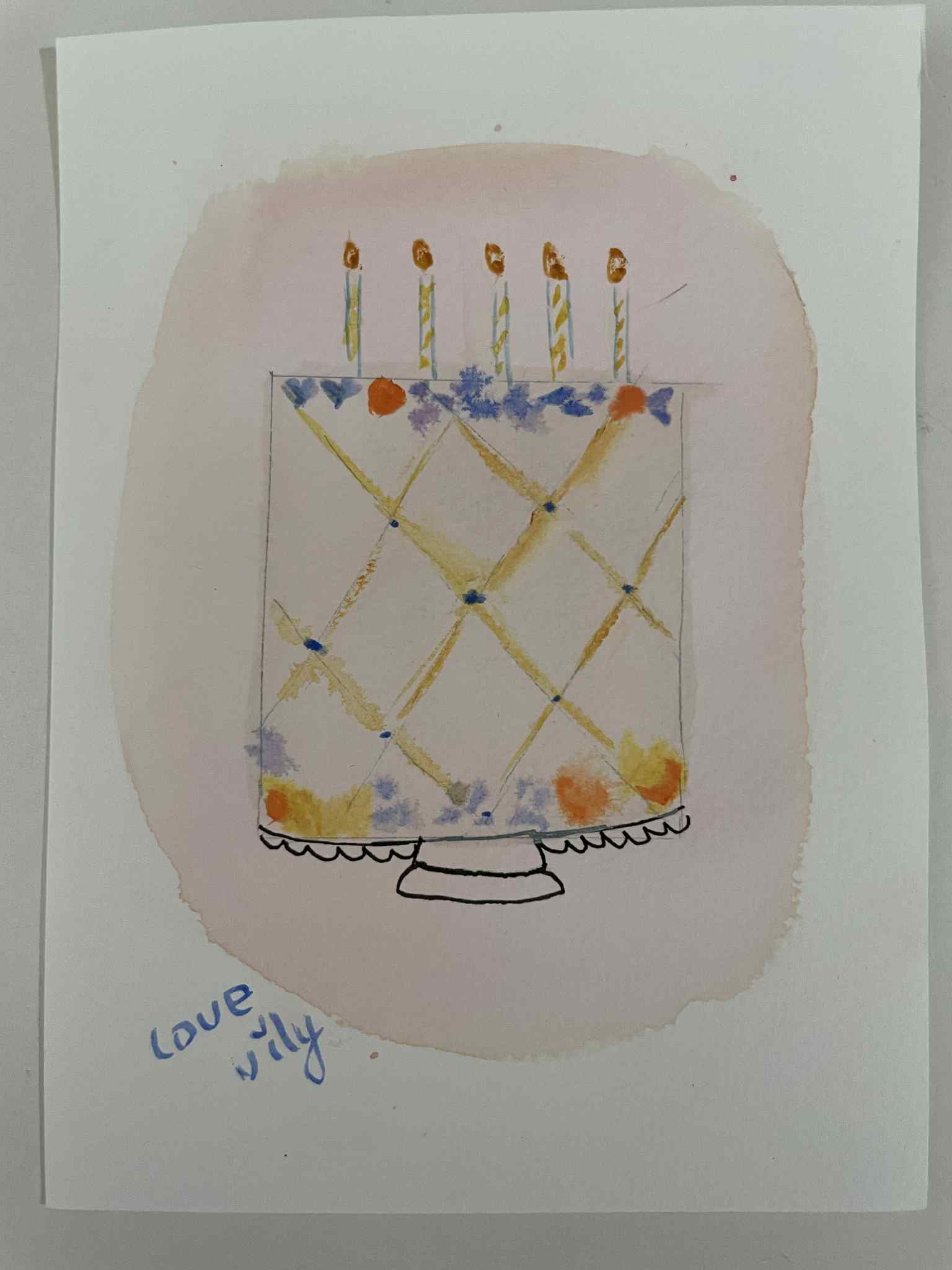 watercolor cakes - image 2 - student project
