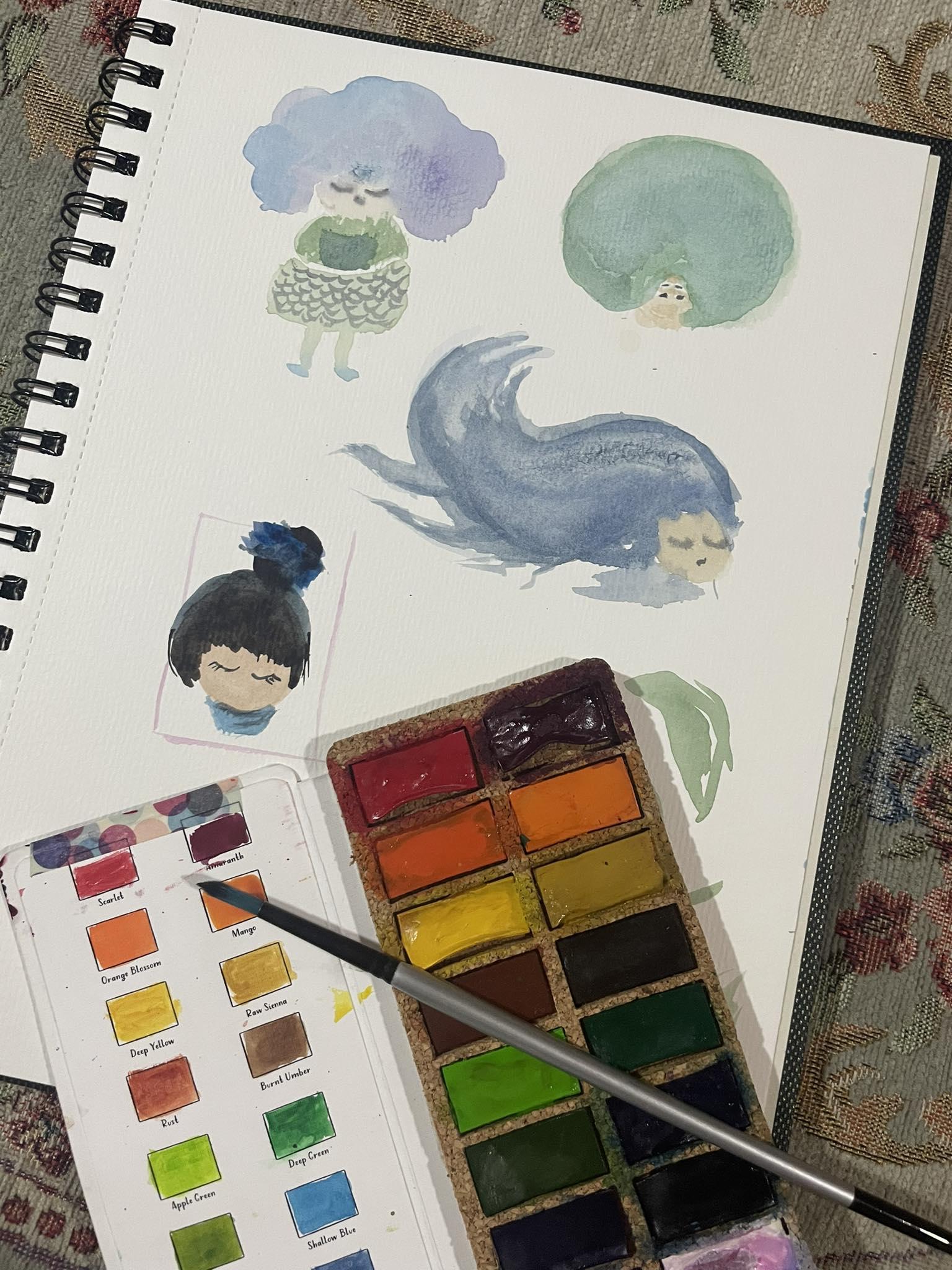 my happy daily paintings - image 1 - student project