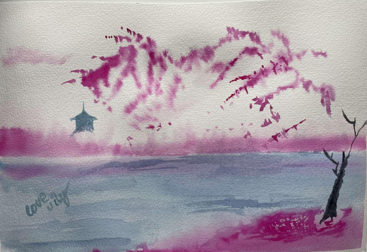 spring dreamy landscape - image 1 - student project