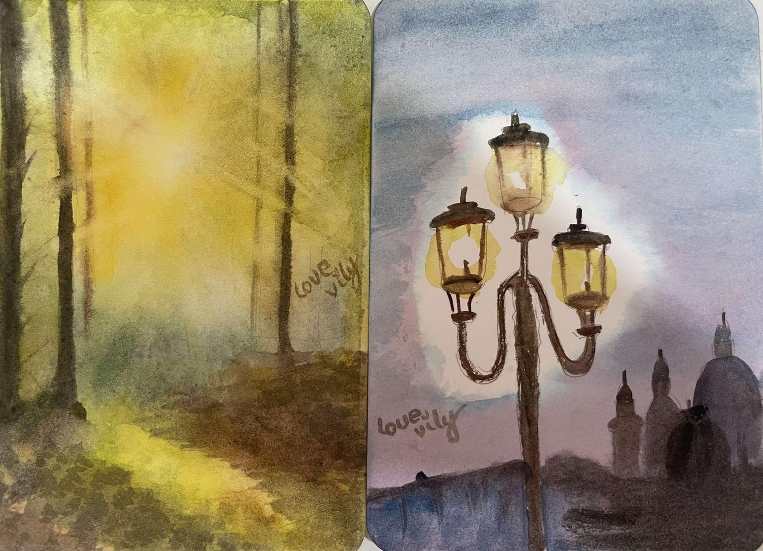 illuminating watercolors:techniques for painting natural &artificial light - image 1 - student project
