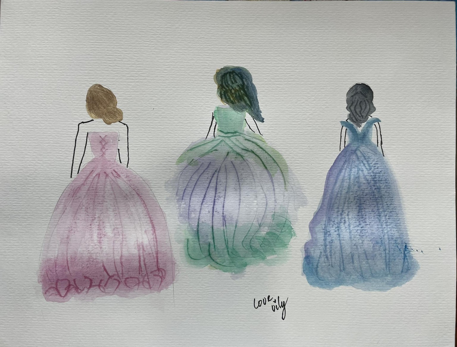 my fashion illustrations - image 1 - student project