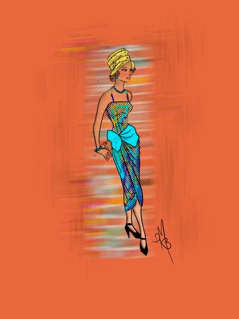 Pattern ladies designing vintage characters - image 1 - student project