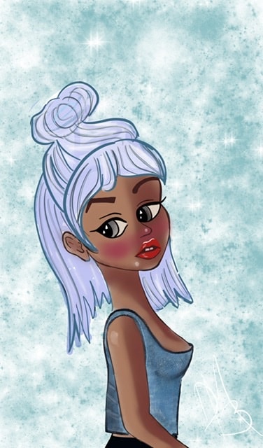 Procreate Portrait Illustration Simplify your Process - image 1 - student project