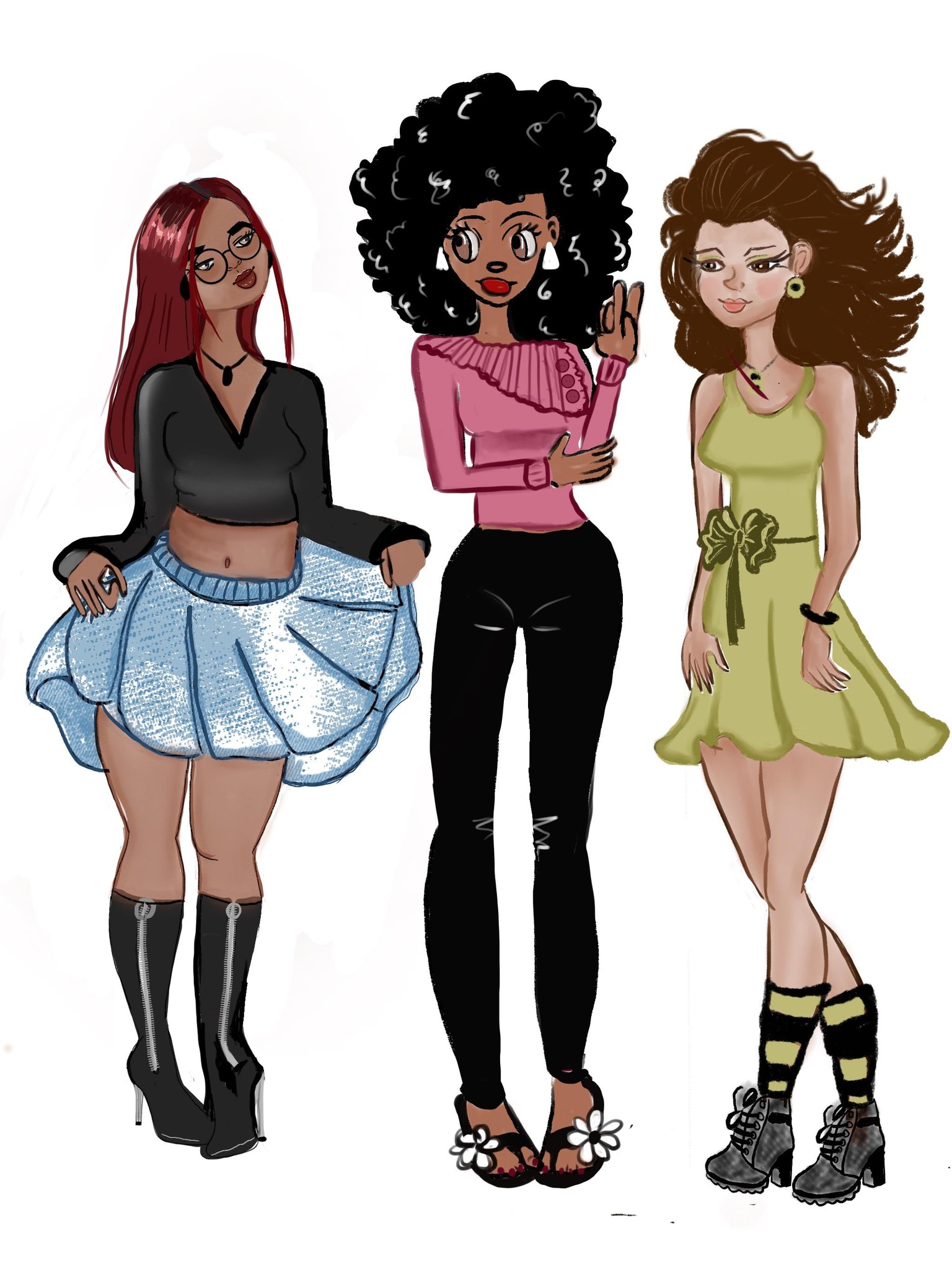 Designing animated women - image 1 - student project