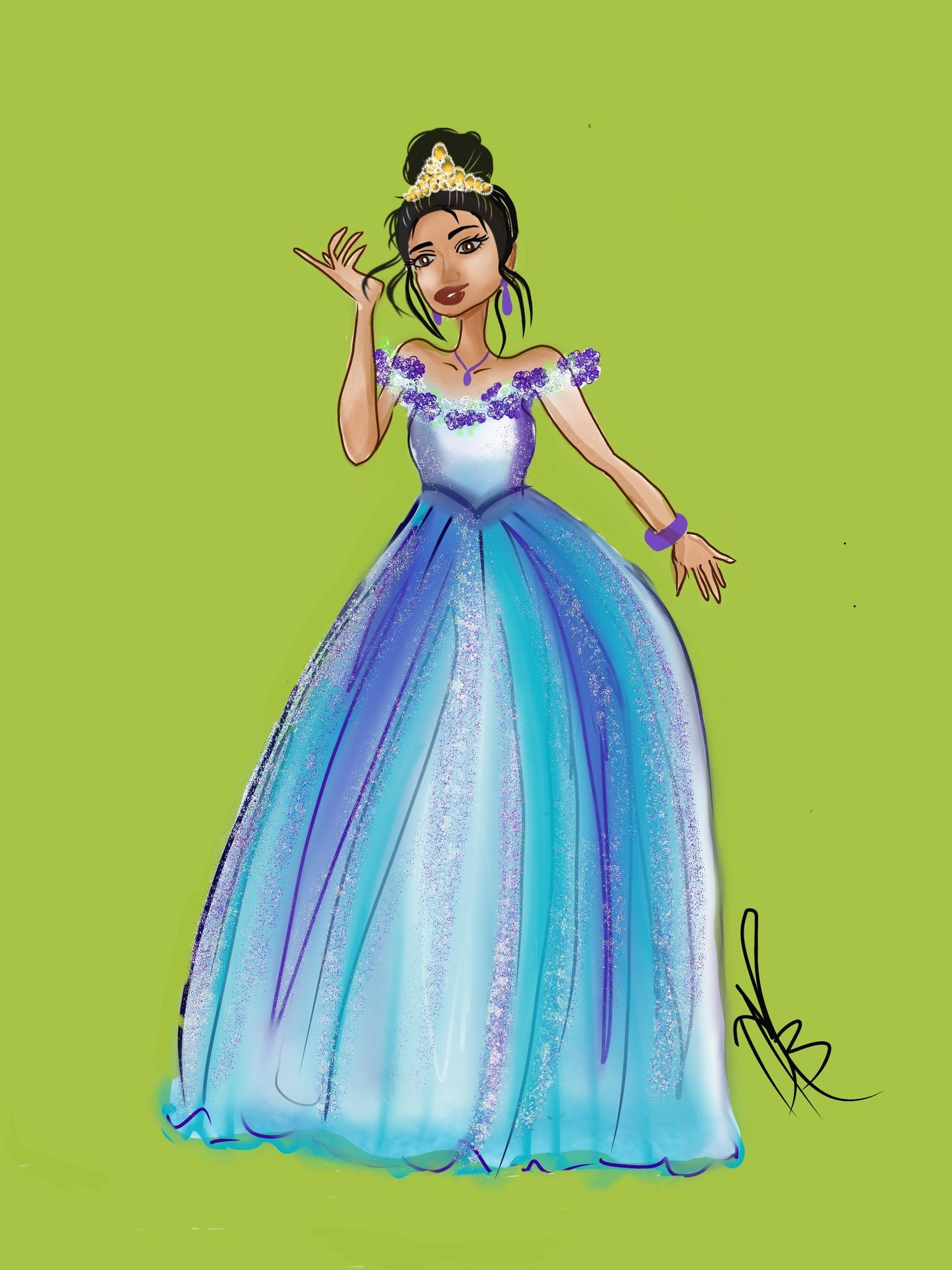 Animated princess - image 1 - student project