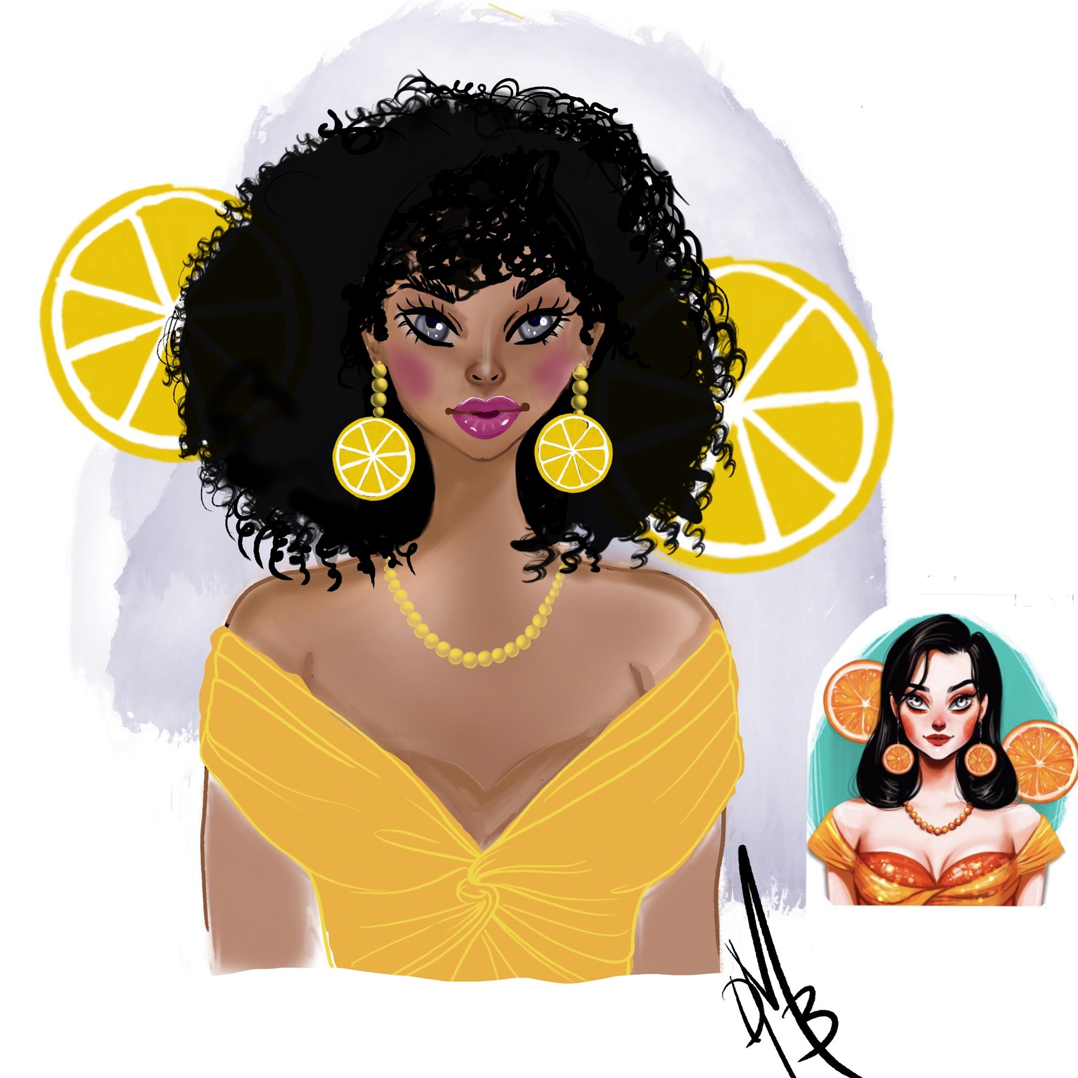 How to blend colors in procreate - image 1 - student project