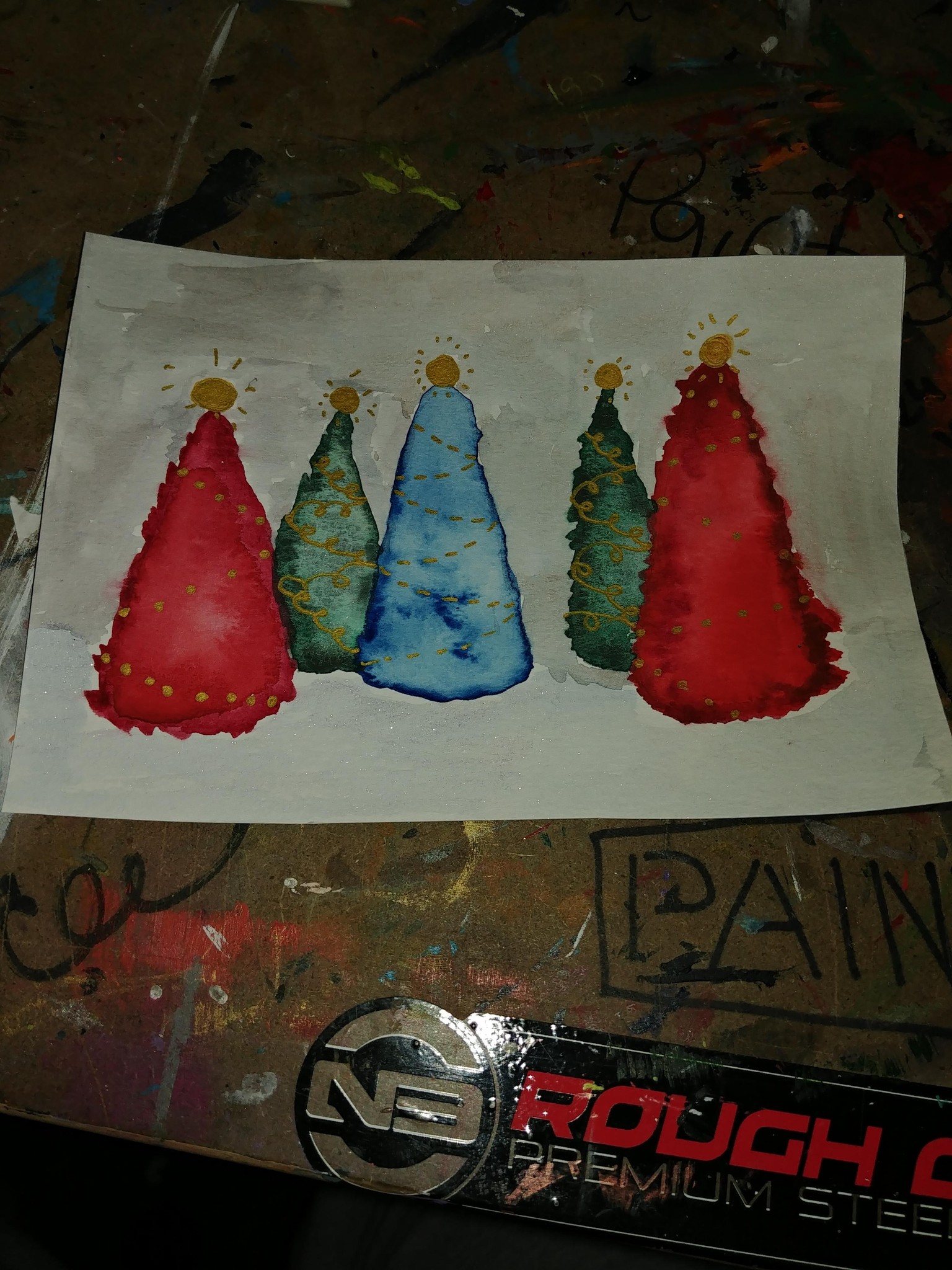 Holiday Trees - image 2 - student project