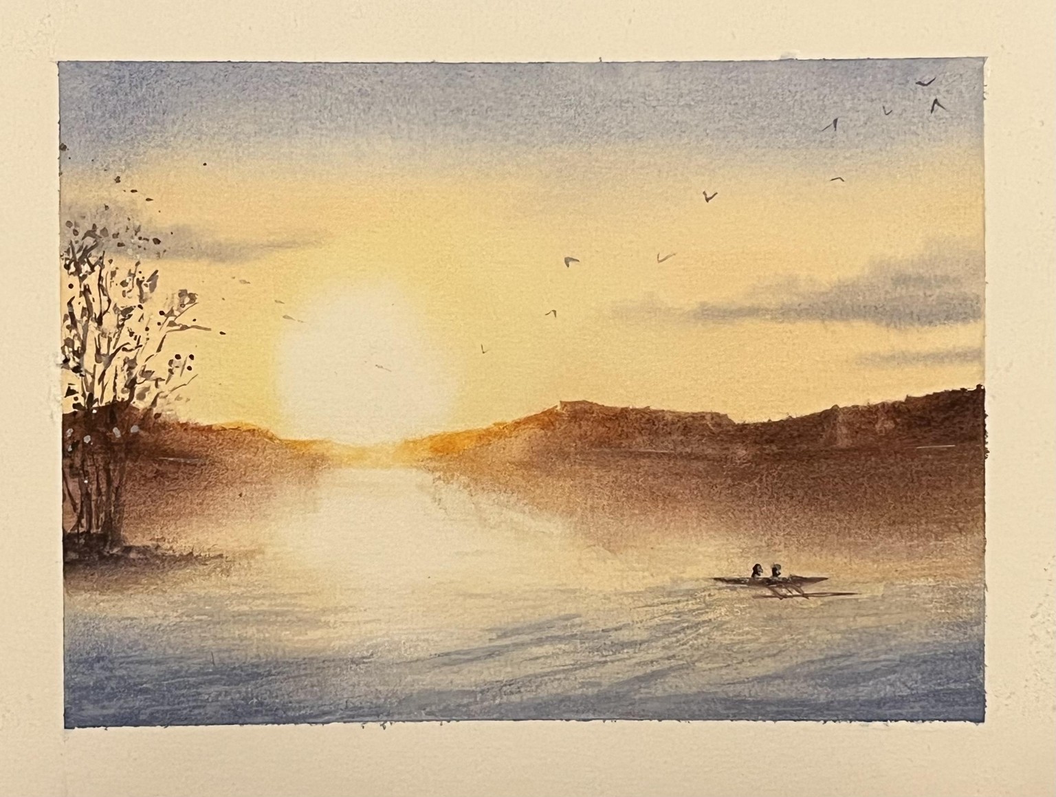 Sunset and Seascape - image 1 - student project