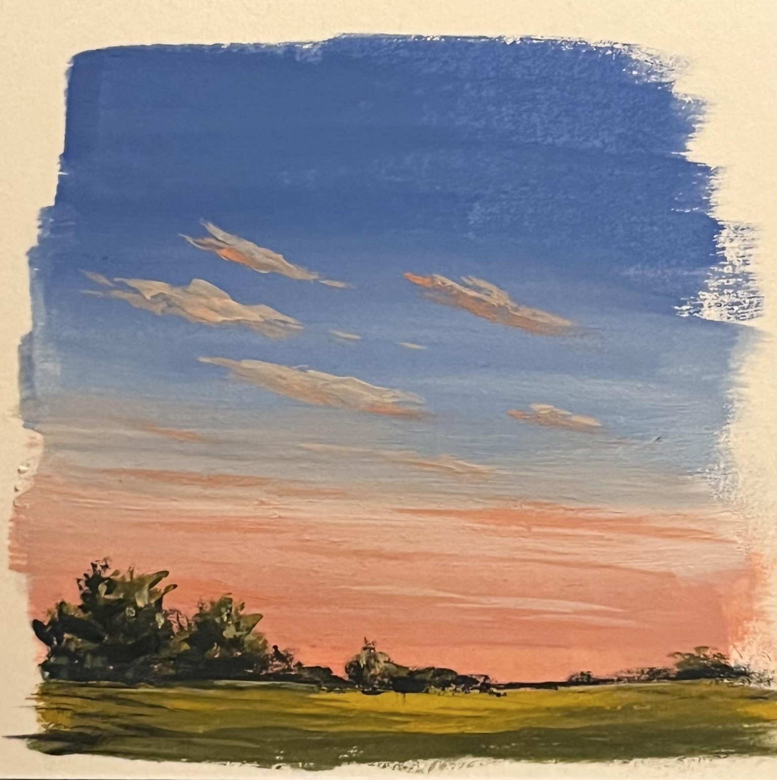 Gouache Landscape - image 1 - student project