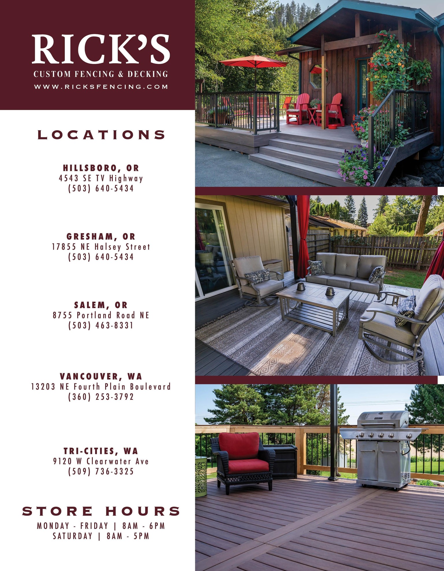 Armadillo Decking 6 page brochure - image 4 - student project
