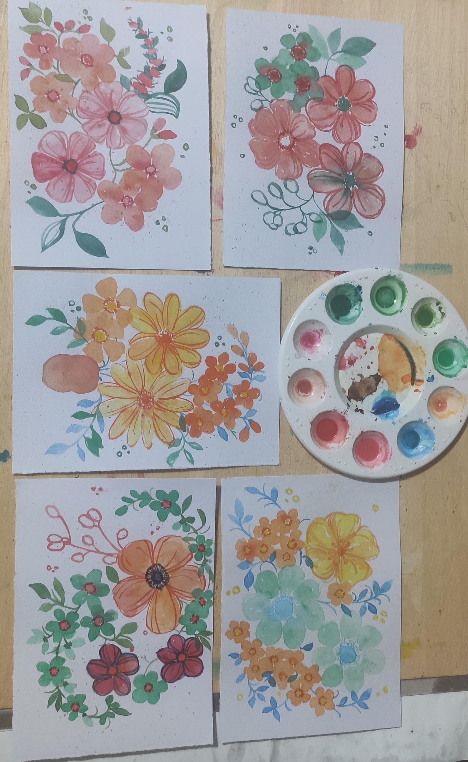 15 days of pastel flowers - image 1 - student project