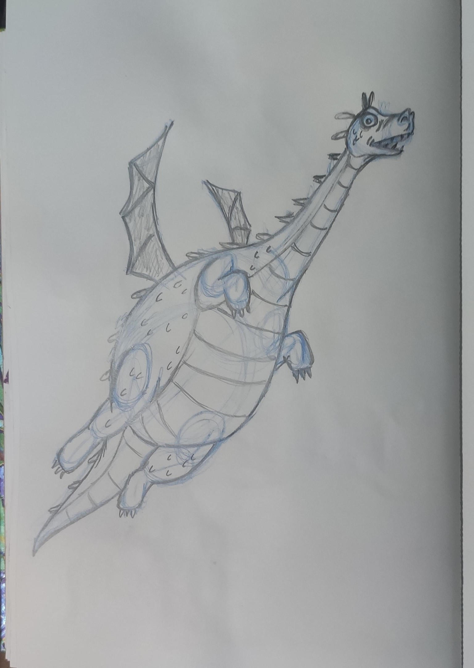 My first dragons ever drawn - image 3 - student project