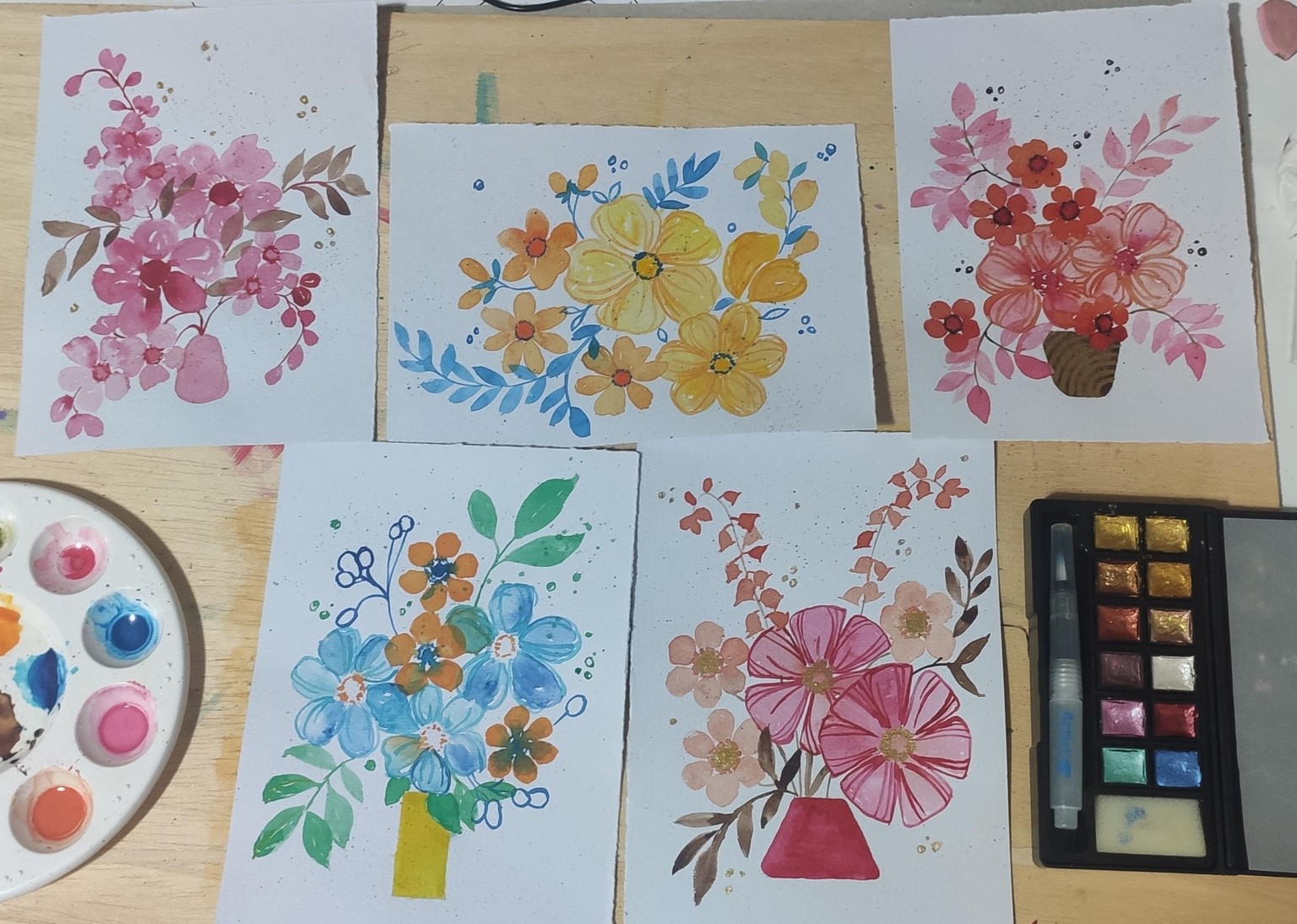 15 days of pastel flowers - image 2 - student project
