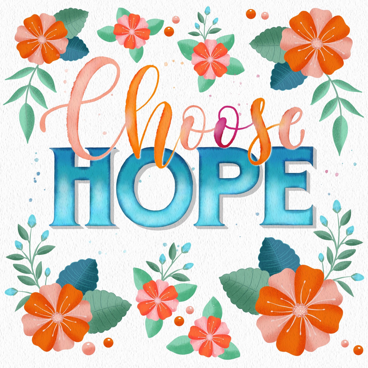 Choose hope - image 1 - student project