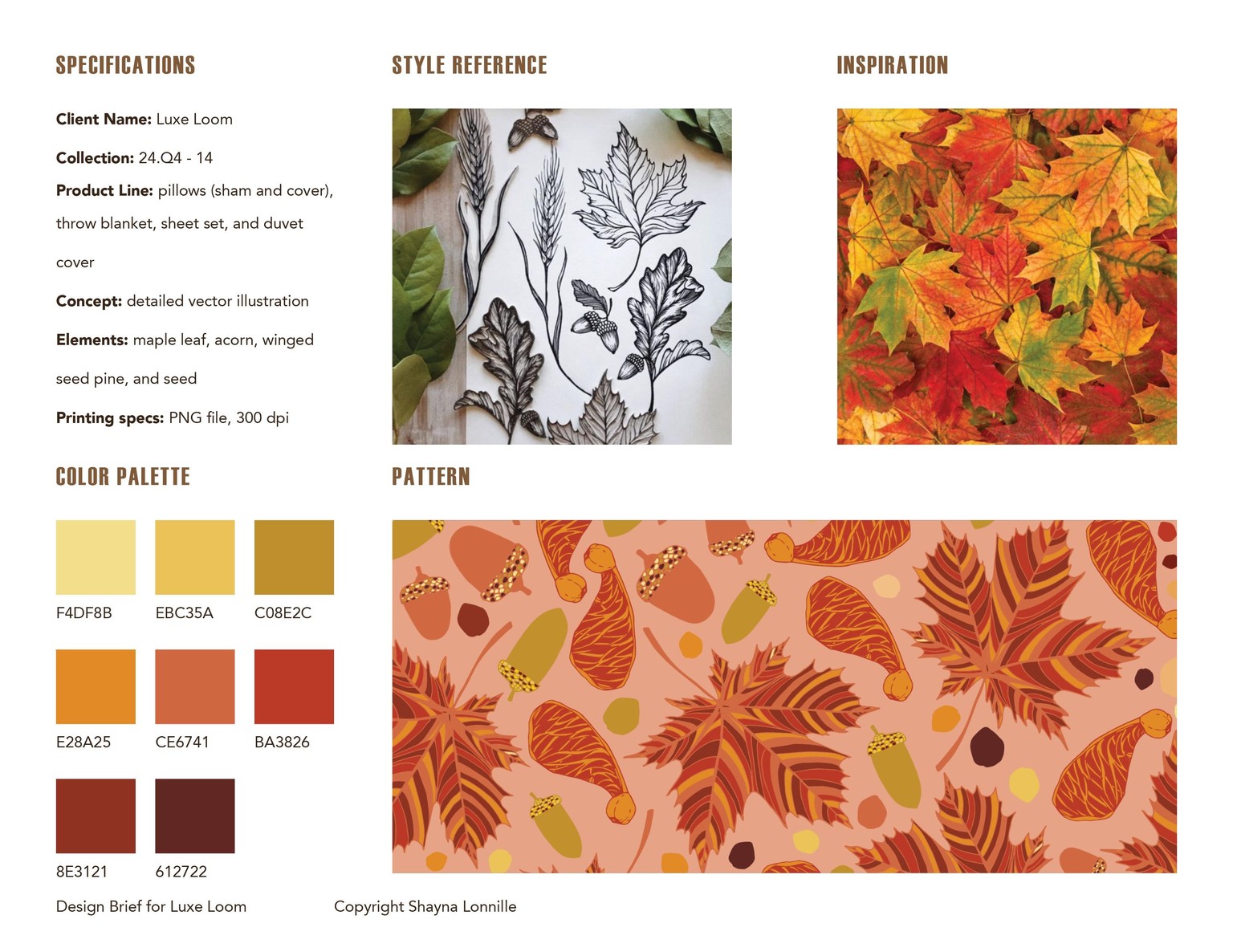 Design Brief | Maple Season - image 1 - student project
