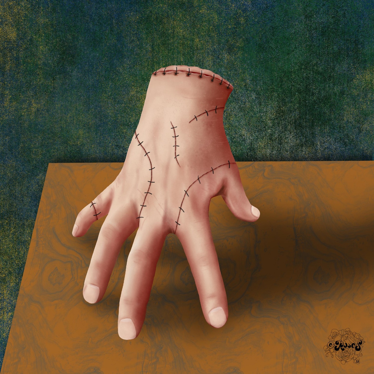 Drawing and Illustrating Hands In Procreate - image 3 - student project