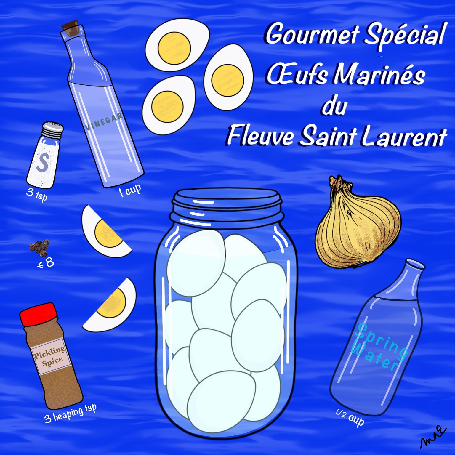 Pickled Egg Recipe - image 1 - student project