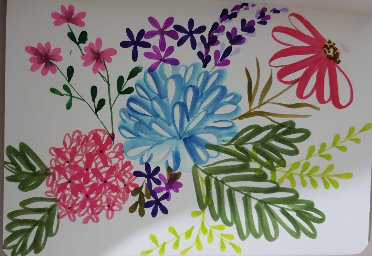 flores con tombow - image 8 - student project