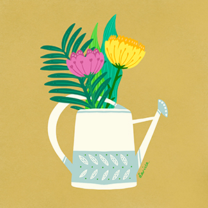 Still Life Illustration with Decorative Patterns in Procreate - image 5 - student project