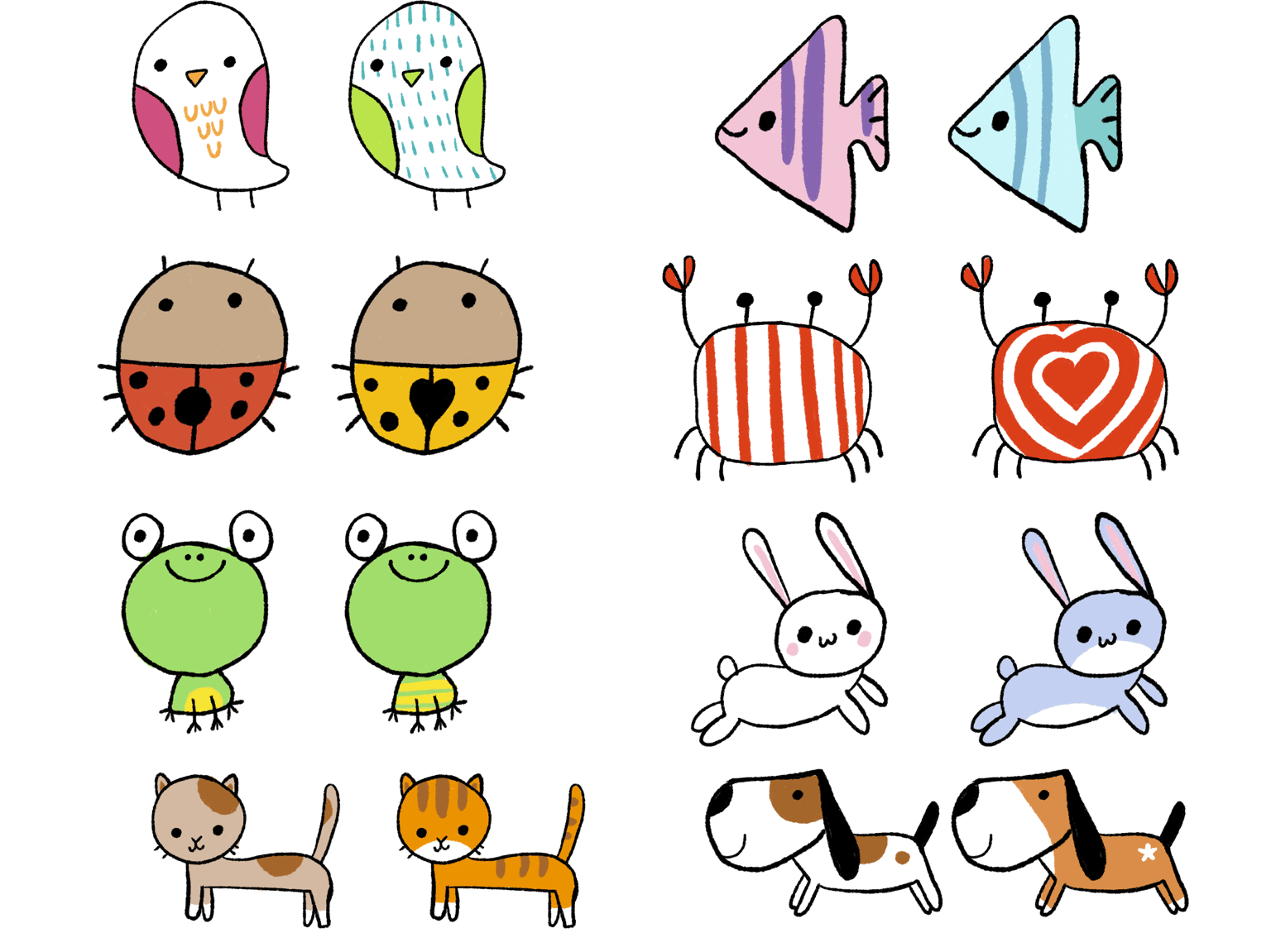 Cute doodles! - image 1 - student project