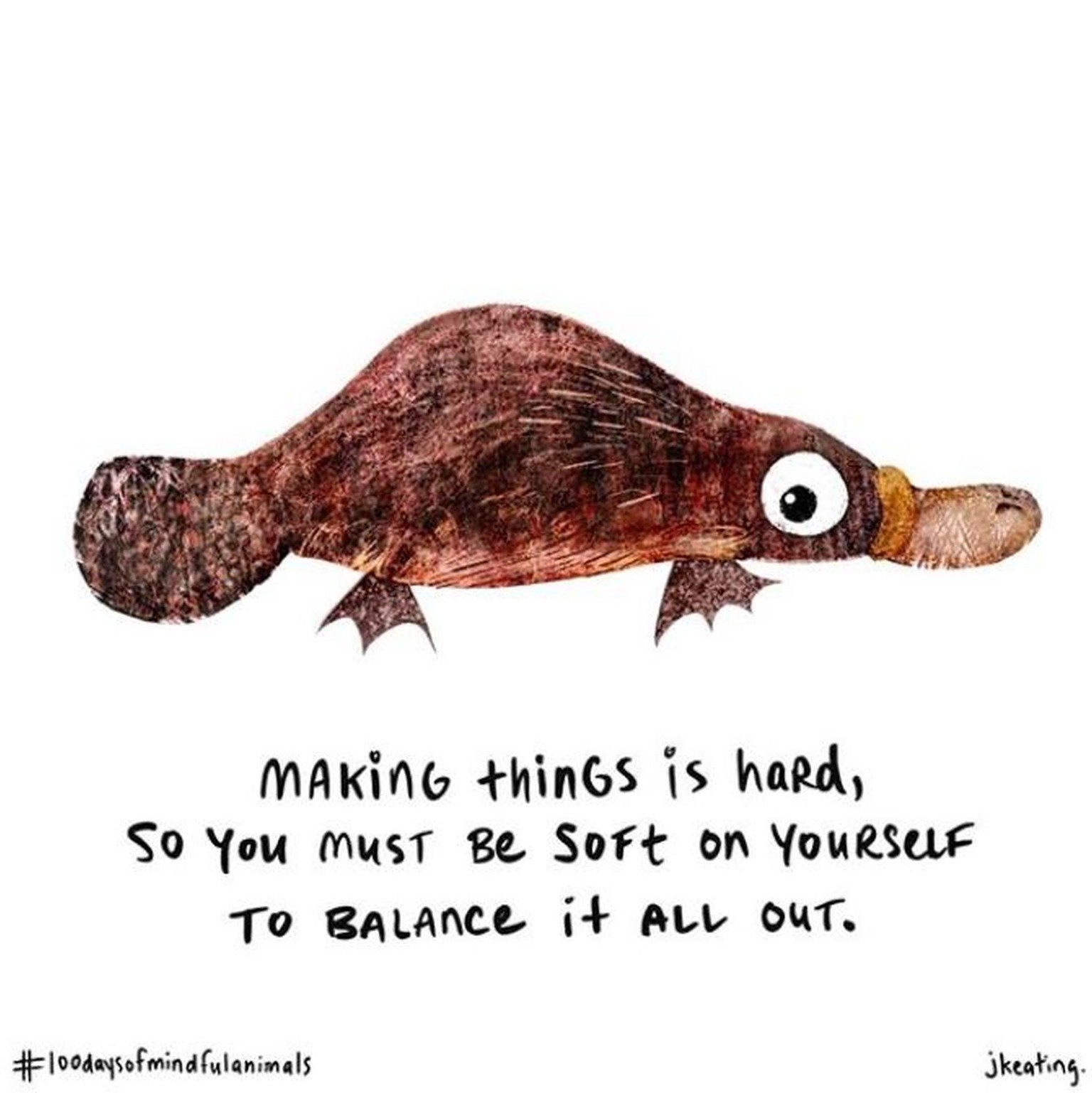 100 Days of Mindful Animals to Cheer On Your Creative Souls! - image 3 - student project