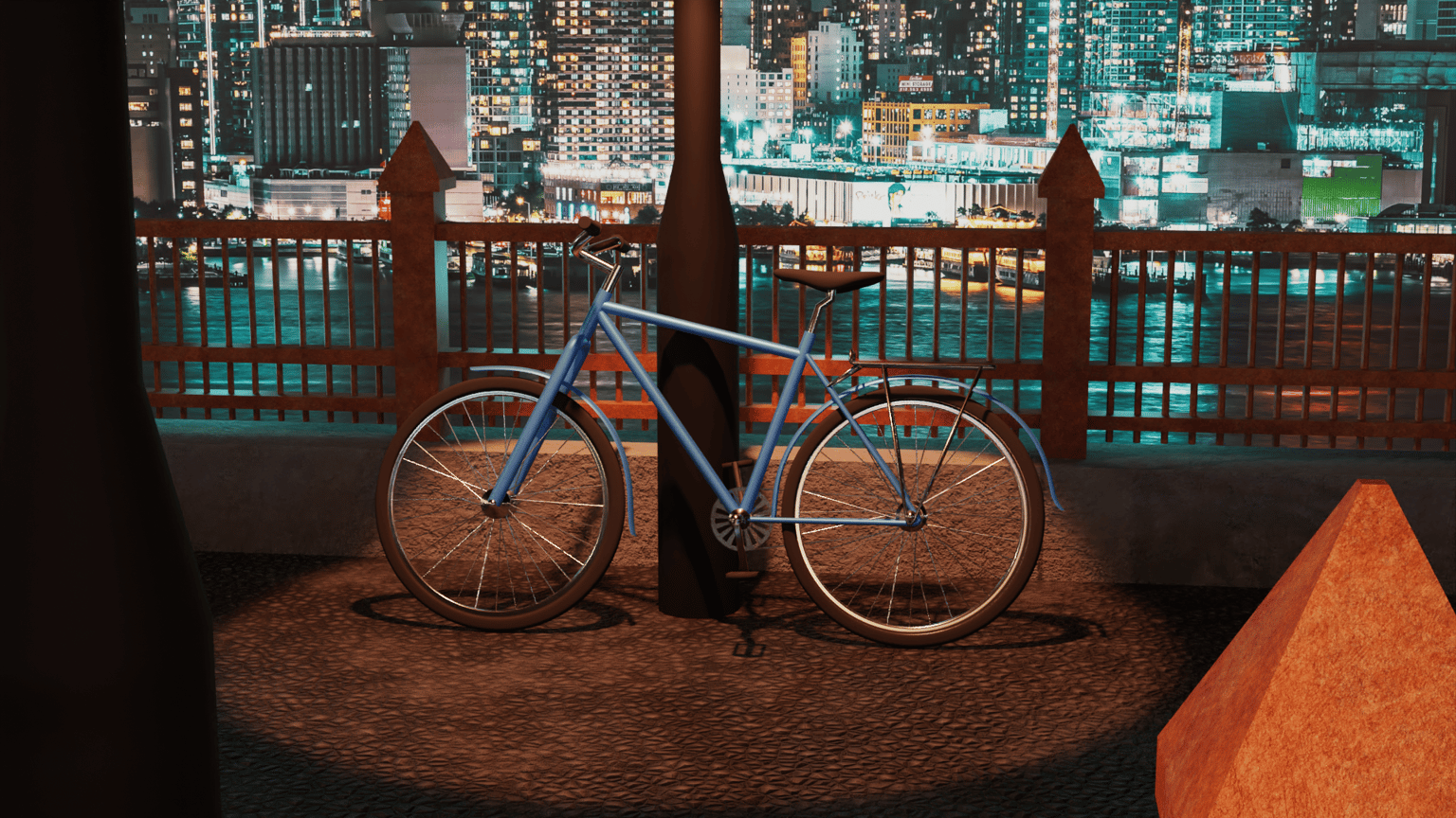Bicycle Scene - image 1 - student project