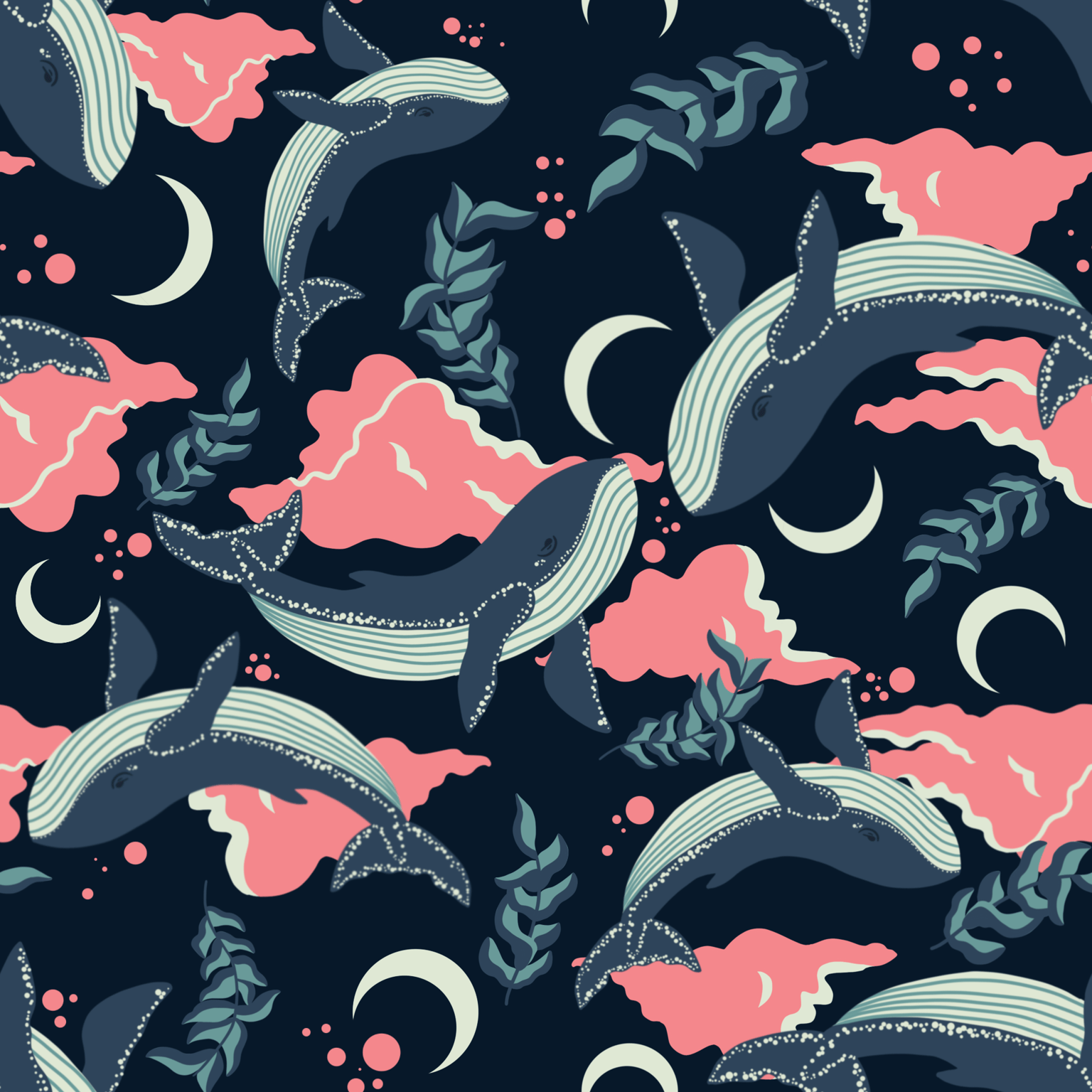 Sky Dive: Seamless Repeat Pattern - image 2 - student project