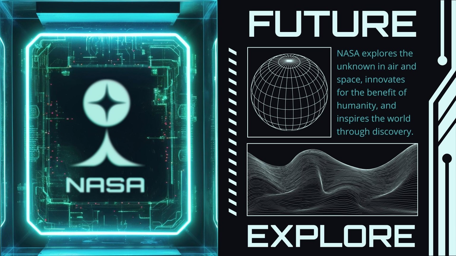 Redesign NASA's logo - image 5 - student project