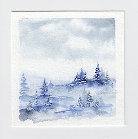 Winter landscape - image 1 - student project