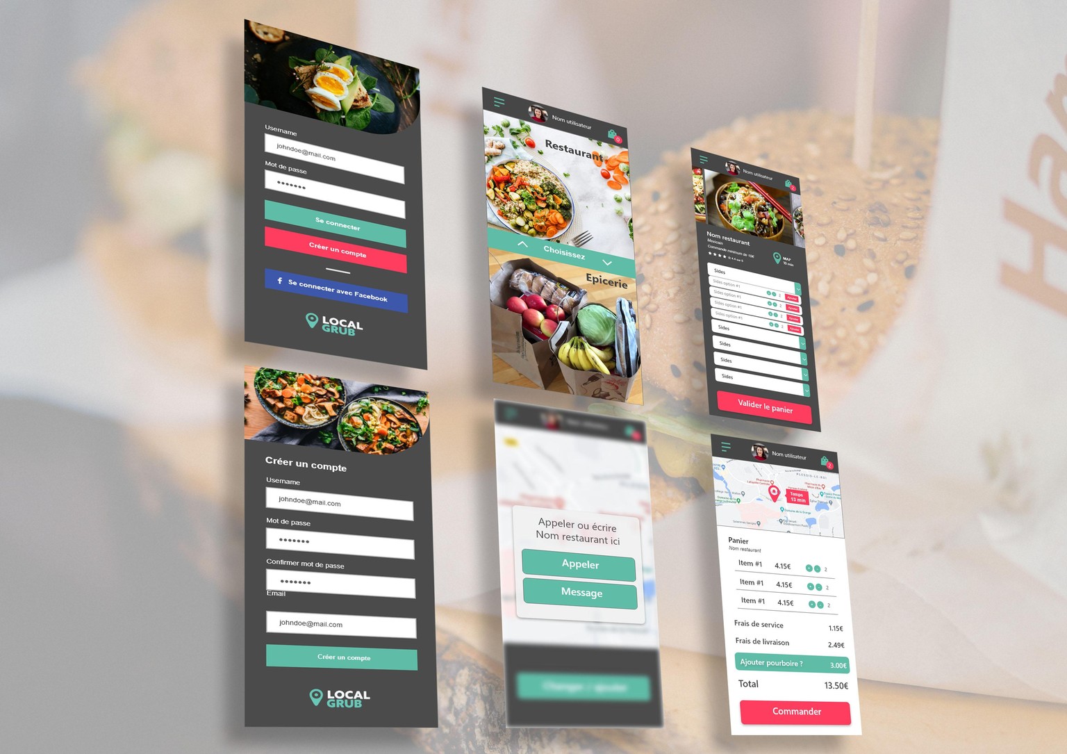 Local Grub - image 2 - student project
