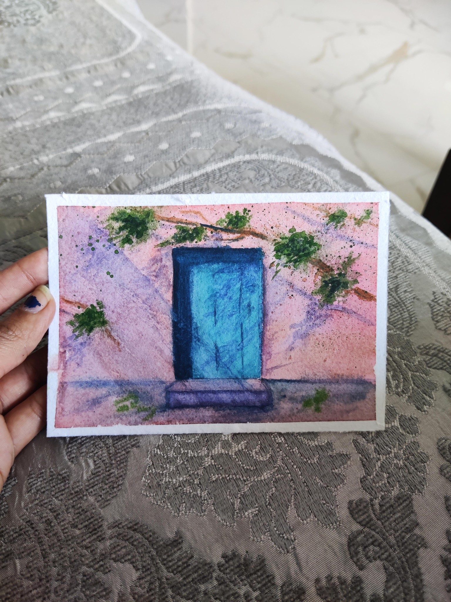 Bright in blue - image 1 - student project