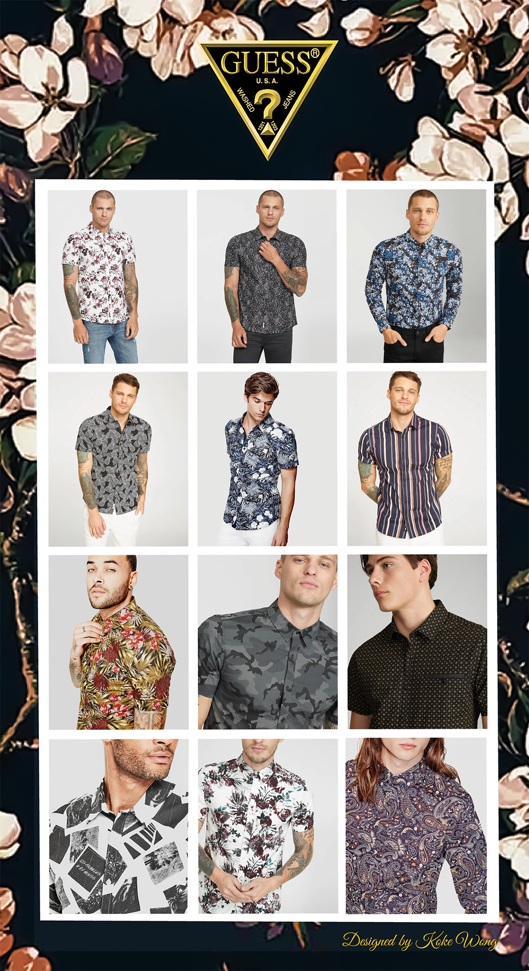 SOFT WOVEN TOPS DESIGN + SURFACE PATTERN DESIGN - image 1 - student project