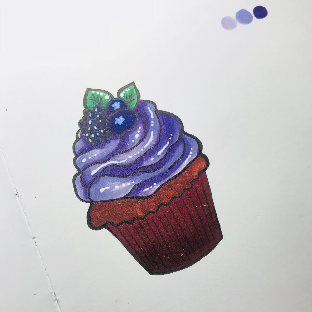 Blueberry Project and a few more Cupcakes - image 1 - student project
