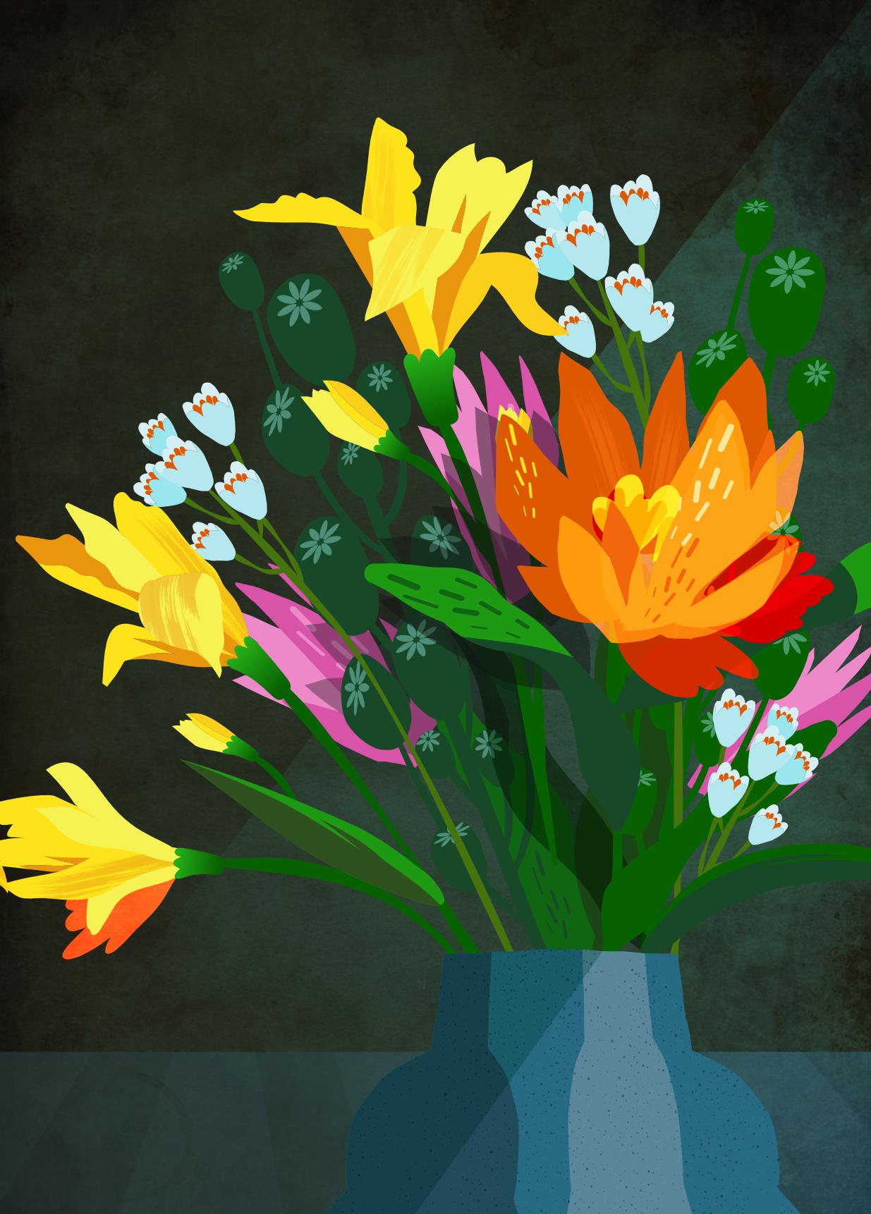Flowers and Vases - image 1 - student project