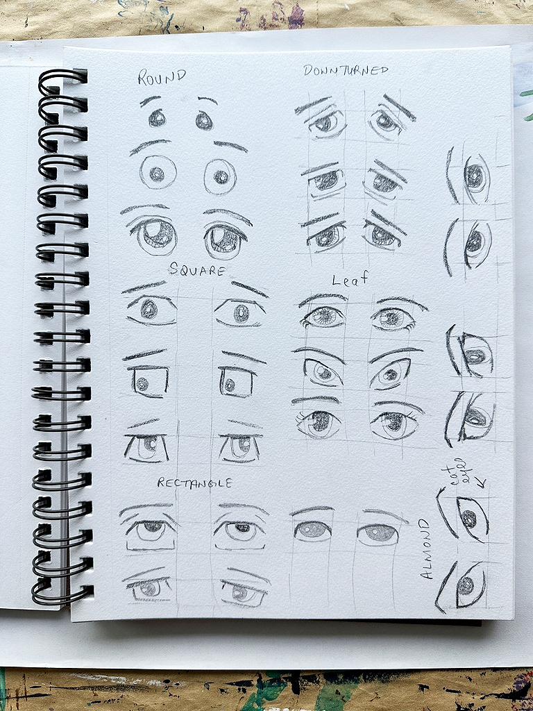 Drawing Character Eyes - image 1 - student project