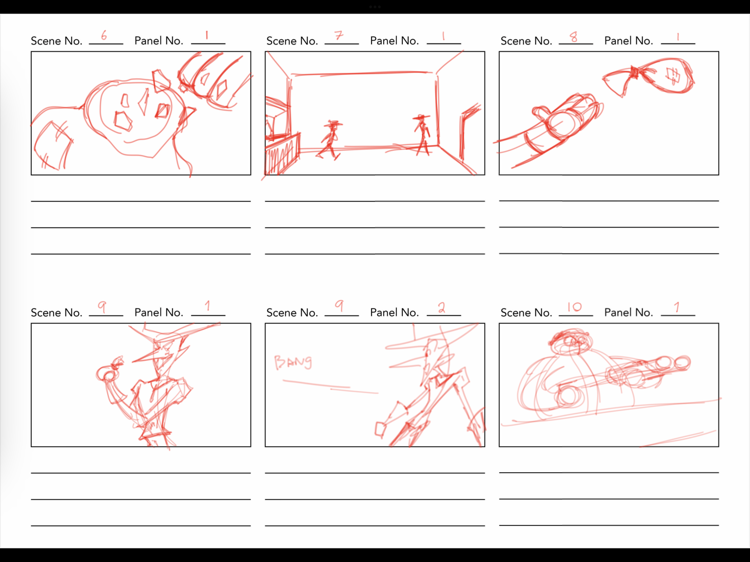 Rough Storyboard (Feedback Needed) - image 2 - student project