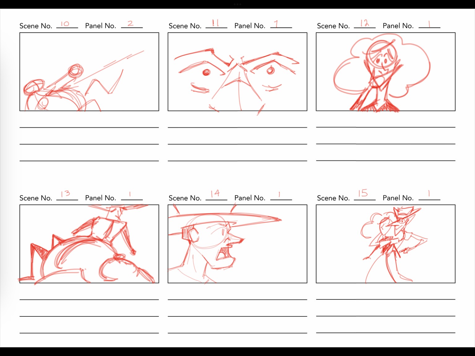 Rough Storyboard (Feedback Needed) - image 3 - student project
