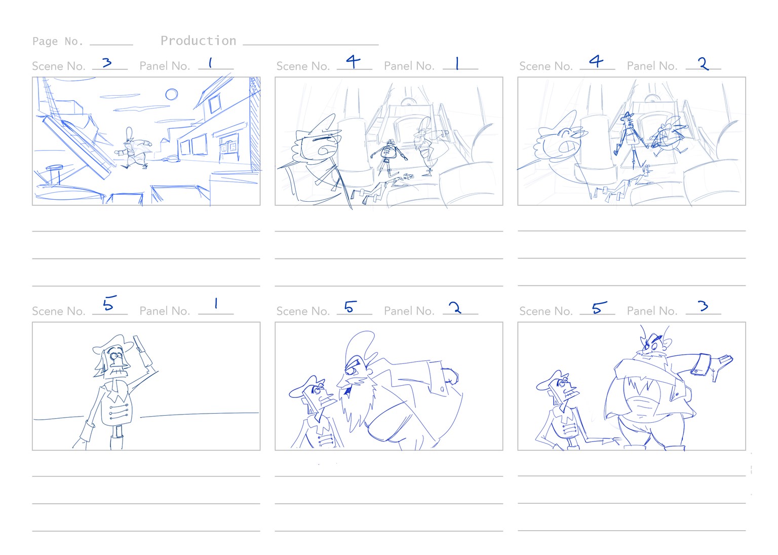 PIRATES OF THE STORYBOARDS - image 2 - student project
