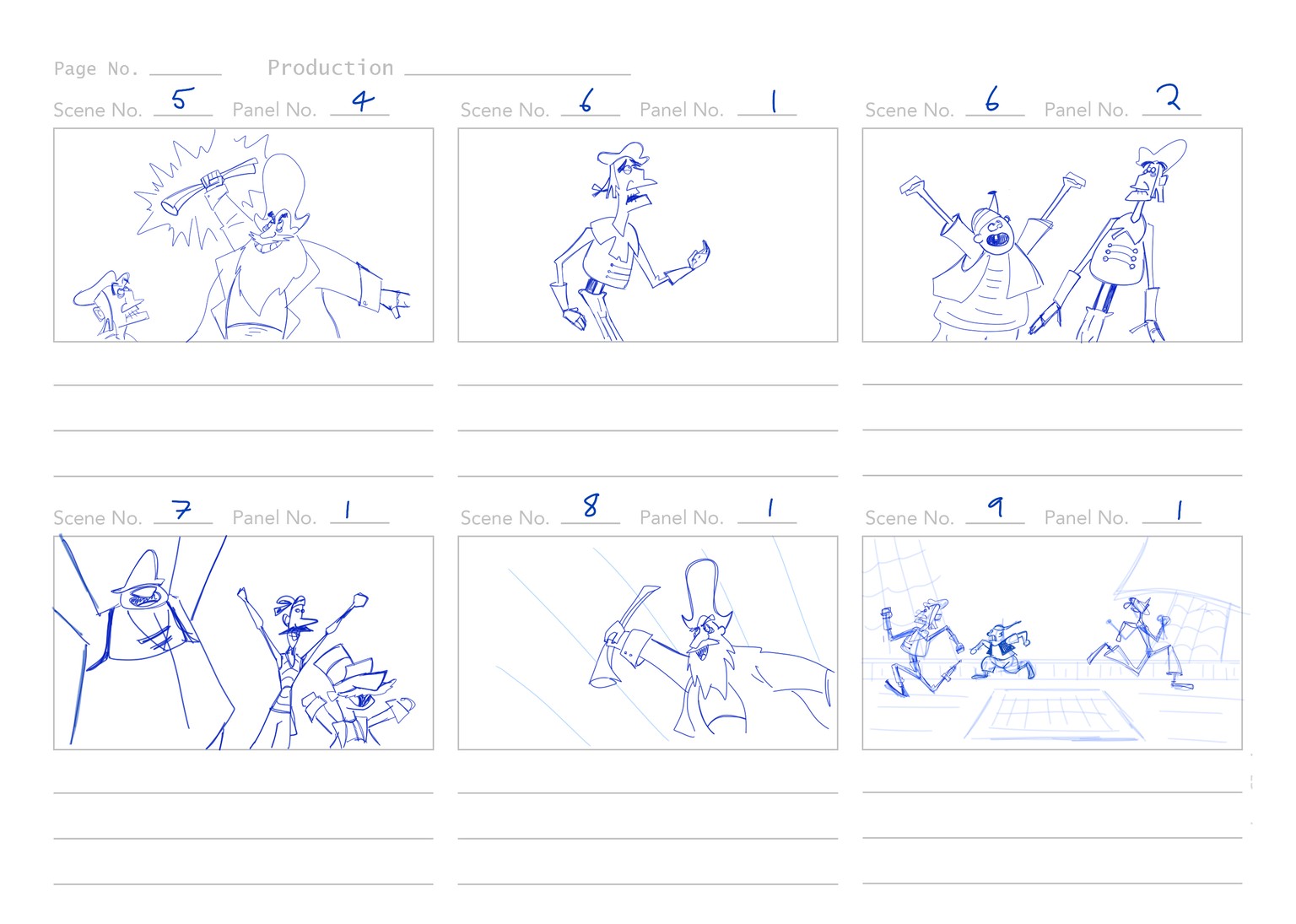 PIRATES OF THE STORYBOARDS - image 3 - student project