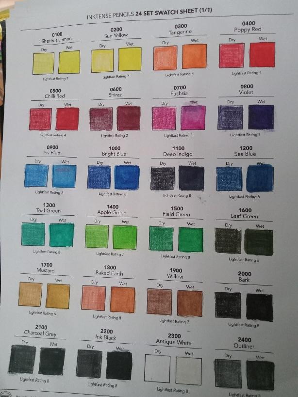 Derwent Inktense Pencils - image 5 - student project