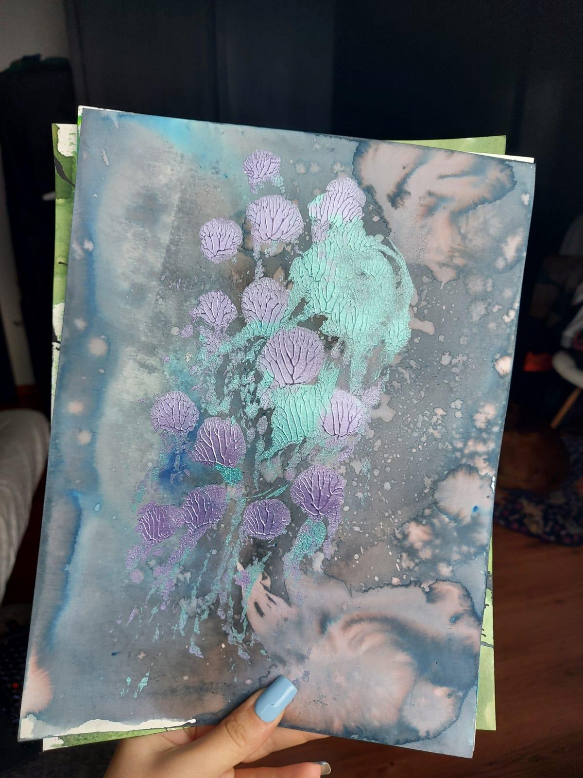 Acrylic Monotype - image 2 - student project