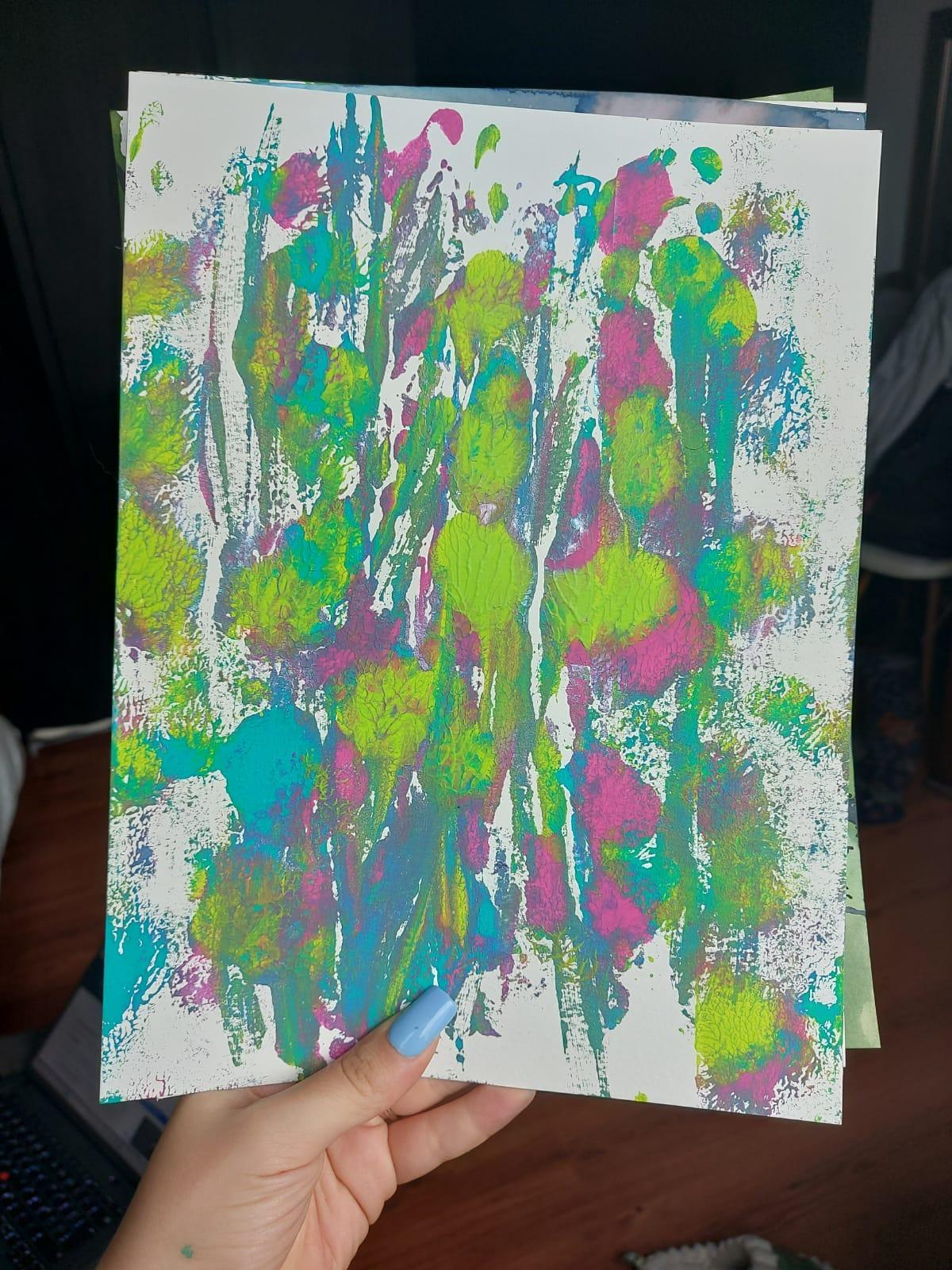 Acrylic Monotype - image 1 - student project