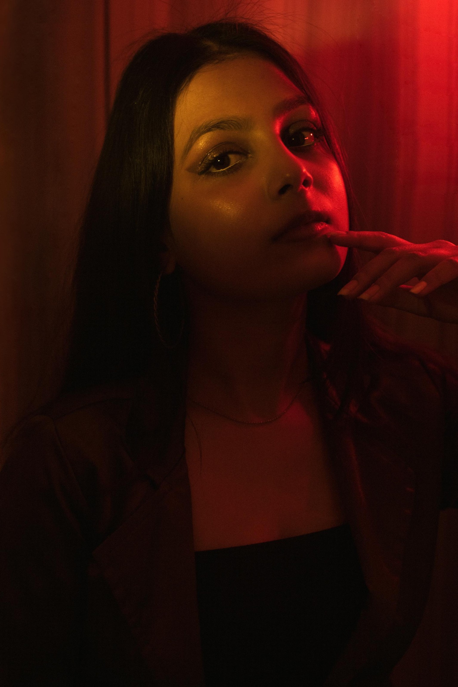 Portraits with color gels and natural light - image 7 - student project
