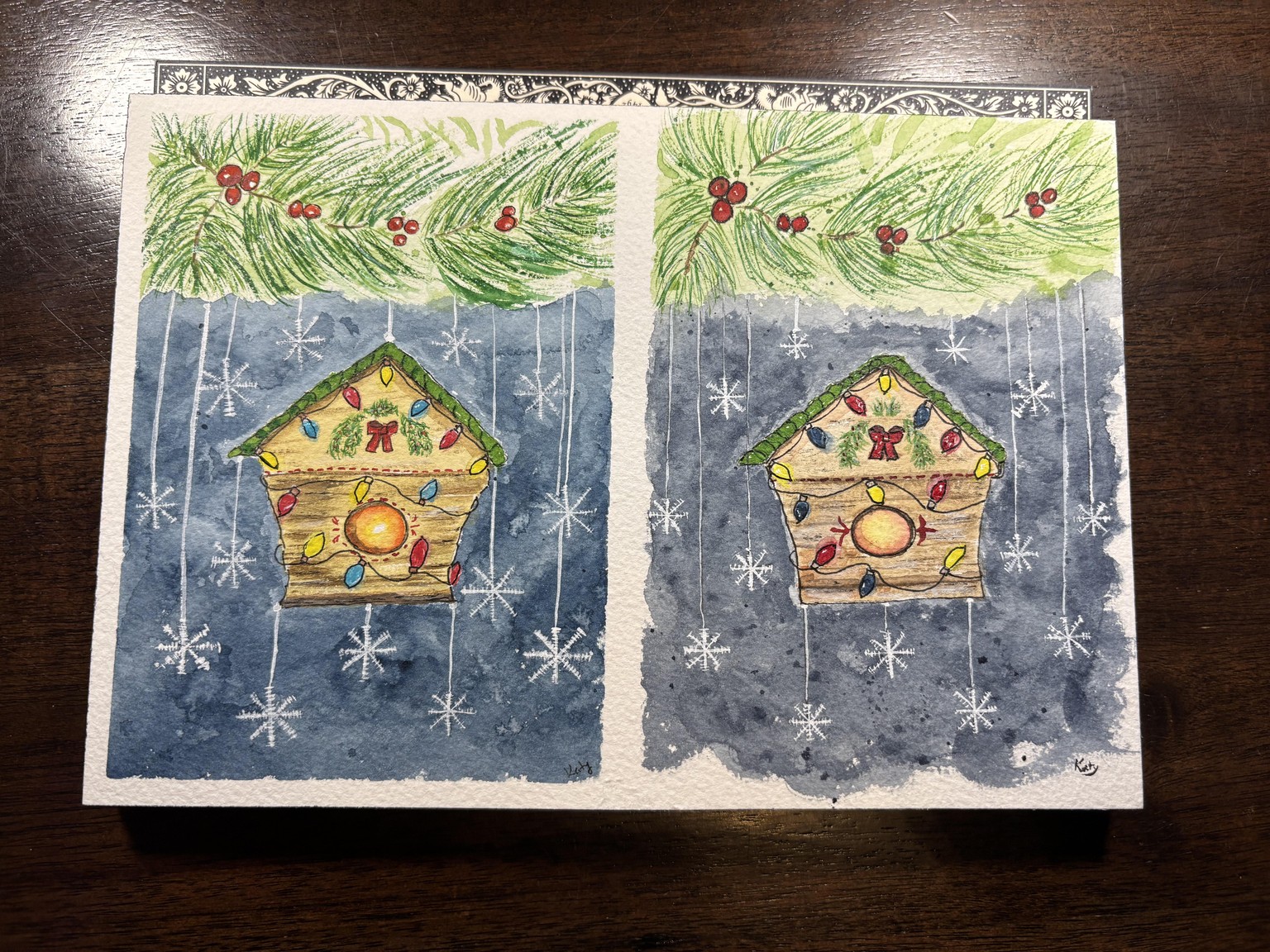 Christmas birdhouse - image 1 - student project