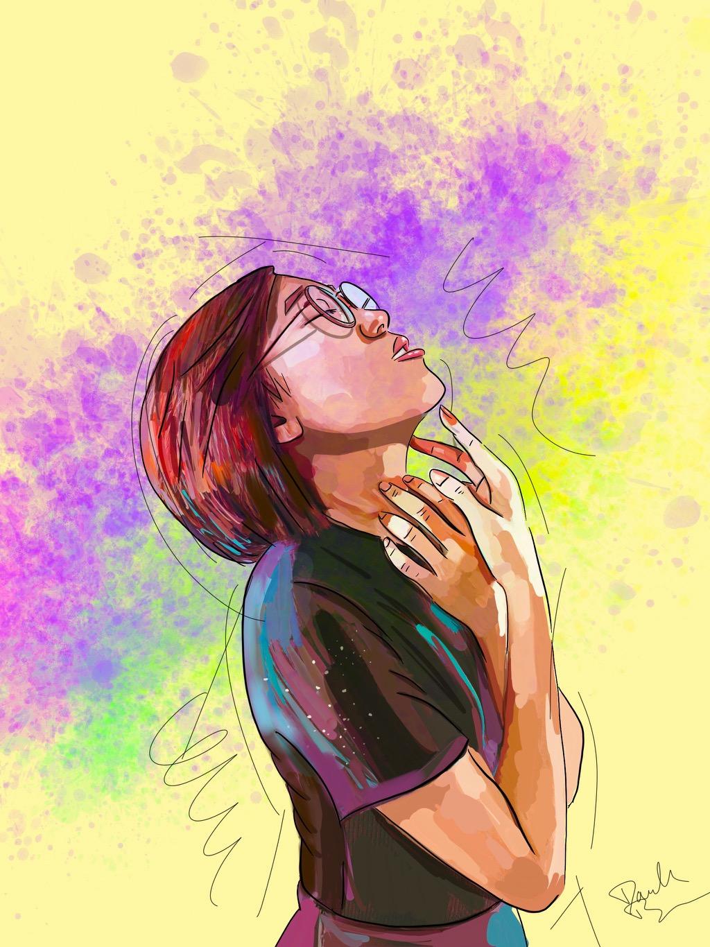 Digital Portrait Painting - image 1 - student project