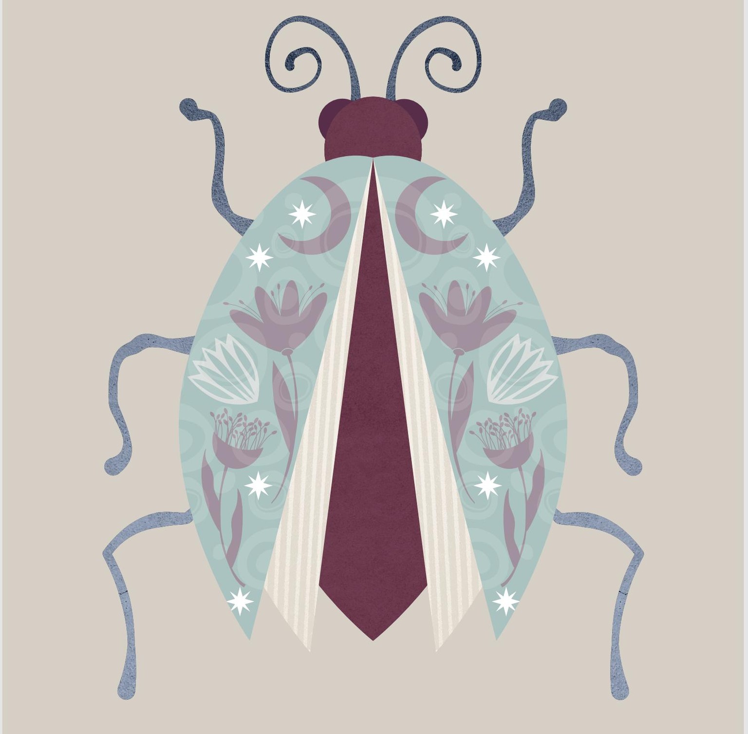 Folk art bug - image 1 - student project