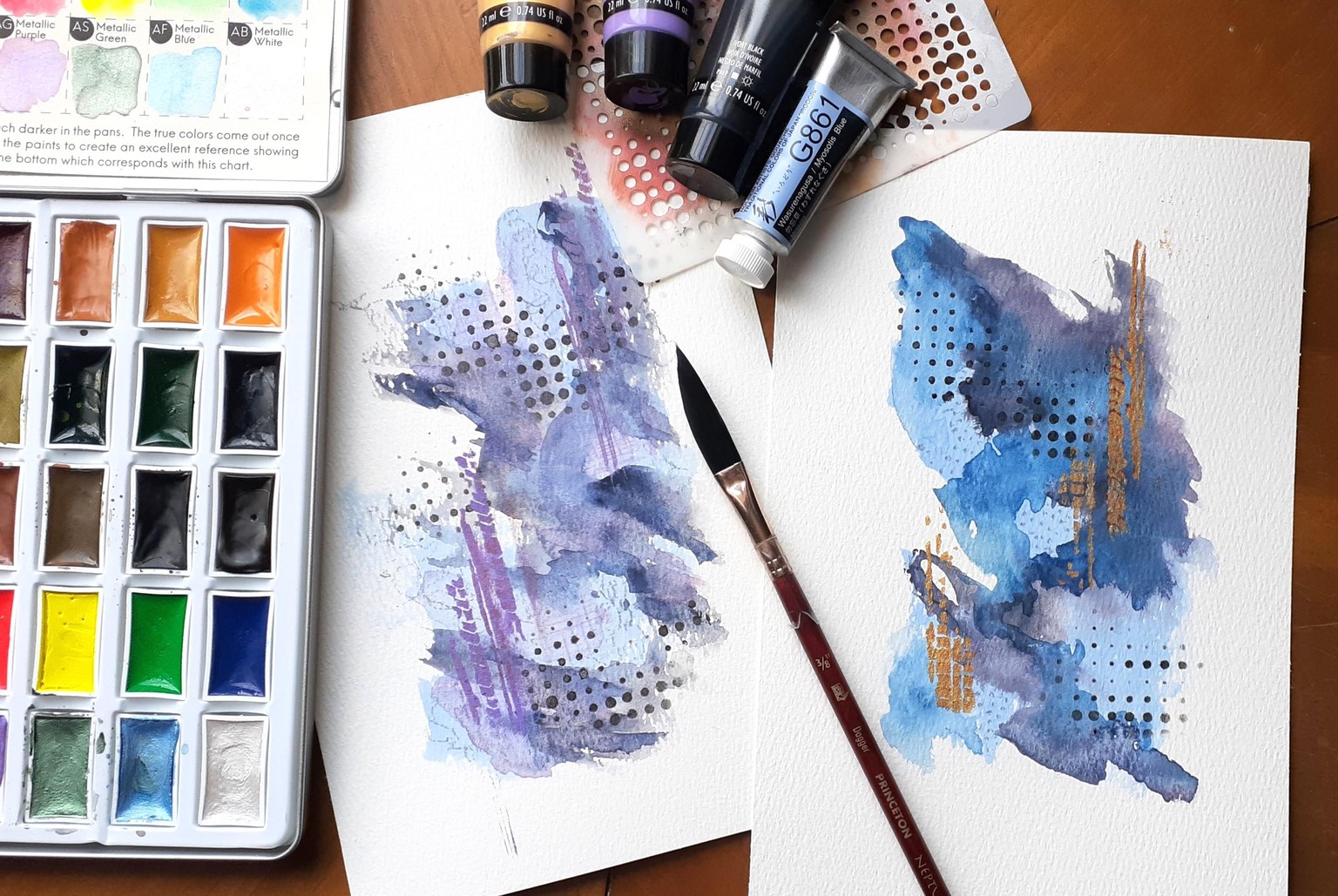 Gouache and Watercolor - image 8 - student project