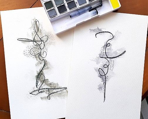 Charcoal Exploration - image 3 - student project