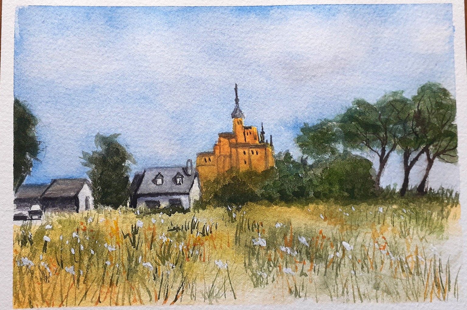 Landscape 1 - Abbey - image 1 - student project