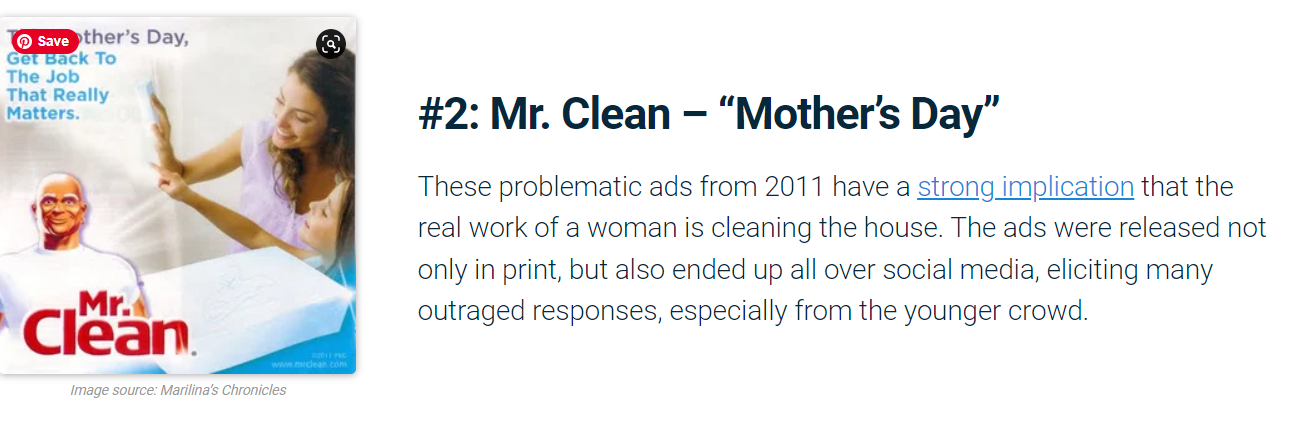 Mr. Clean Mother's Day Ad - image 1 - student project